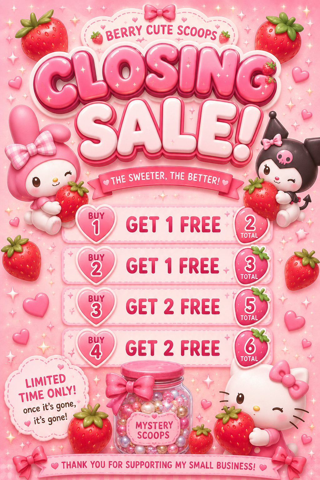 Mystery Scoops (Closing Sale)